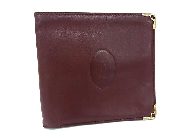 未使用 Cartier カルティエ マストライン 二つ折り財布 ボルドー レディ 楽天市場】カルティエ 札入れ ボルドー マスト 財布 二つ折り