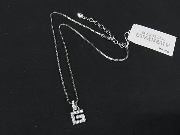 GIVENCHY ハート型シルバー調ネックレス 楽天市場】□美品□ GIVENCHY ジバンシィ ハート ネックレス