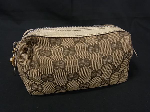 楽天市場】GUCCIグッチ ハンドル付き化粧ポーチ小物入れ コスメ