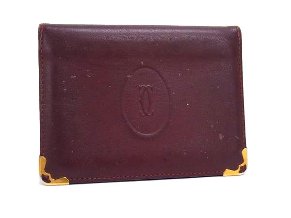 新品未使用⭐︎Cartier 名刺入れ ワインレッド 楽天市場】【新品】 カルティエ 名刺入れ マスト ドゥ