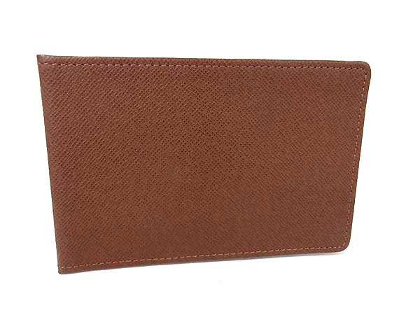 【ルイヴィトン】タイガ　二つ折り財布　ブラウン　カードケース　美品 ルイヴィトン タイガ 二つ折り LOUIS VUITTON カードケース 長
