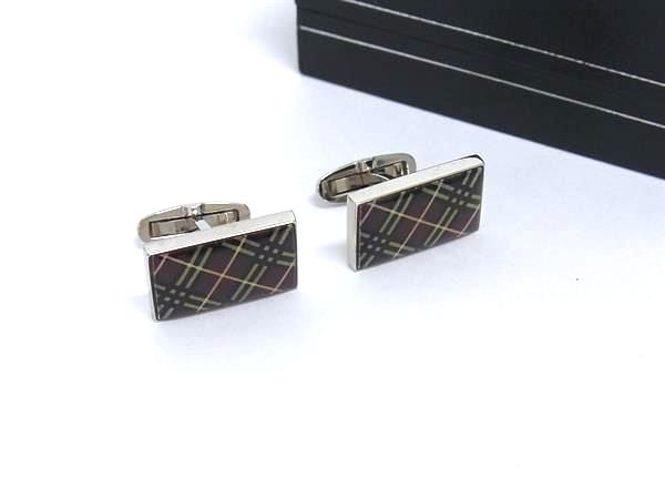 ☆未使用⭐︎BURBERRY シルバー スクエア型 カフリンクス 楽天市場】バーバリー カフスの通販