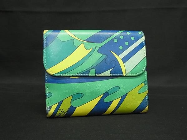 楽天市場】エミリオプッチ 長財布 EMILIO PUCCI 二つ折り プッチ柄