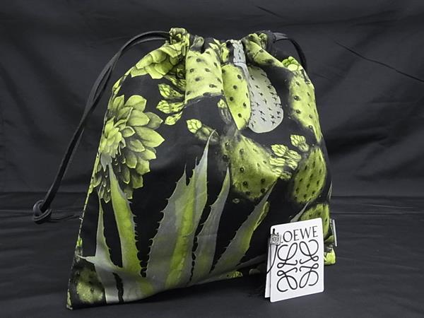 楽天市場】□新品□未使用□ LOEWE ロエベ キャンバス×レザー 花柄