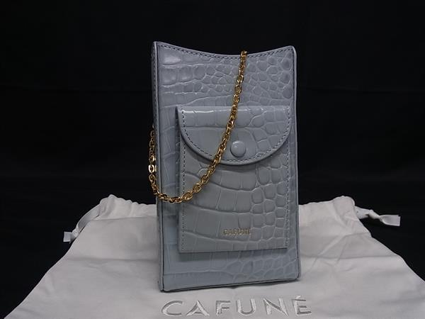 楽天市場】□新品同様□ CAFUNE カフネ パイソン型押しレザー