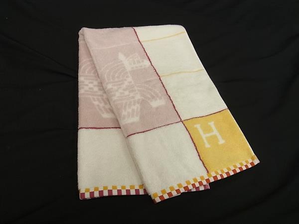 楽天市場】【新品】HERMES エルメス ビーチ バス タオル 大判