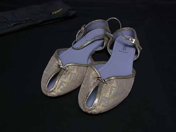 楽天市場】FENDI フェンディ/ズッカ柄サンダル/Aランク/09【中古