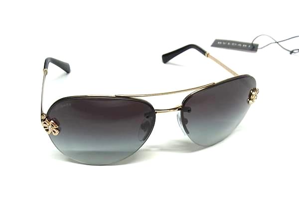 ■極美品■ BVLGARI ブル小峡谷 6137-B 2014/8G 伝達ルート石ころ 御花 黒眼鏡 眼鏡 メガネ レディース 黒いこと系 FR2219