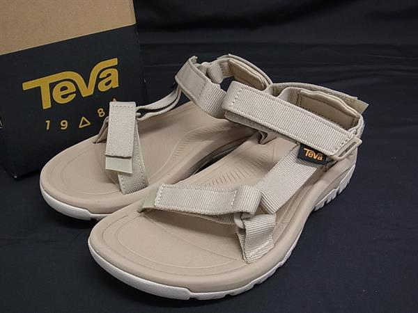 ■新品負けず劣らず■ Teva テバ ハリケイン エックスエルティー2 帆布 サンダル 書きあらわす大いさ23.0糎 靴 シューズ ベージュ系 BL9599 サンダル-メンズ靴