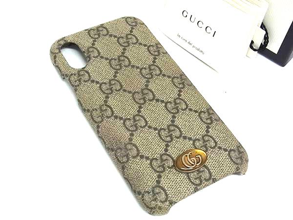楽天市場】GUCCI グッチ 525053 GGマーモント GG柄 PVC iPhoneX/XS