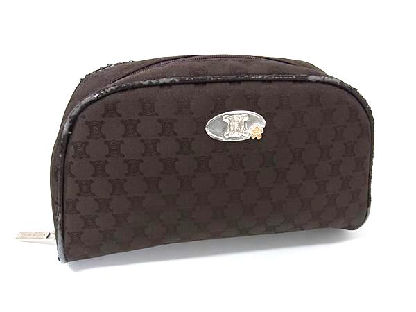 セリーヌ　レザー製ブラウンポーチ CELINE（ポーチ）のフリマアイテム一覧