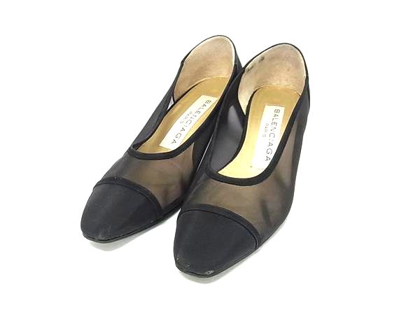 BALENCIAGA バレンシアガ　パンプス　ミュール Balenciaga Cagole 80mm ポインテッドトゥ ミュール | ブラック