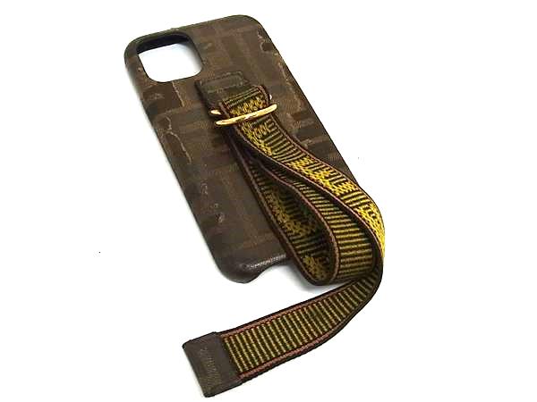 FENDI - フェンディ 7AR675 ズッカ iPhoneX．xs iPhoneケース FENDI □新品□未使用□ フェンディ ズッカ柄 レザー iPhone XS