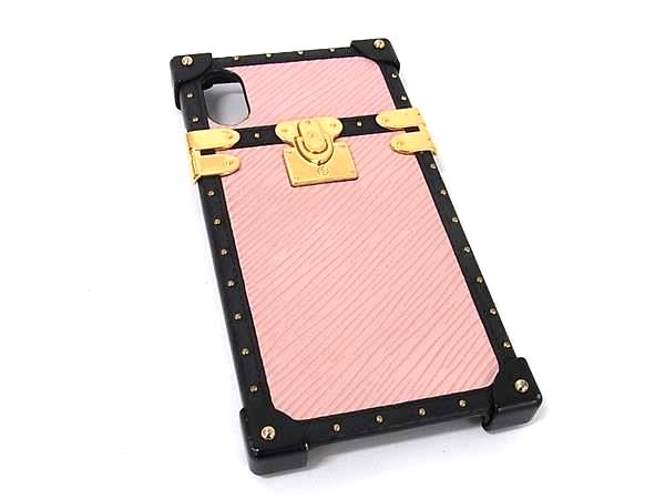 ■美品■ LOUIS VUITTON ルイヴィトン M67894 エピ 眼球 ブート ともし火 iPhoneX/XS相応う アイフォンケース サクラ色系 BT3568