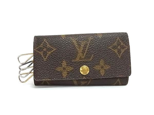 【限界価格】ルイヴィトン　キーケース　ミュルティクレ４連　モノグラム 楽天市場】LOUIS VUITTON ルイ ヴィトン モノグラムマルチカラー