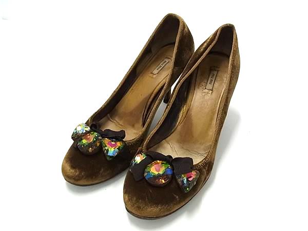 楽天市場】ミュウミュウ MIU MIU ローファー レザー 3.5cmヒール