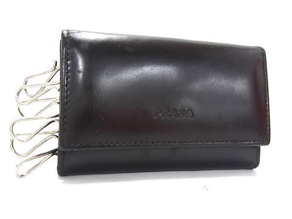 楽天市場】□新品同様□ PRADA プラダ サフィアーノレザー 6連 キー