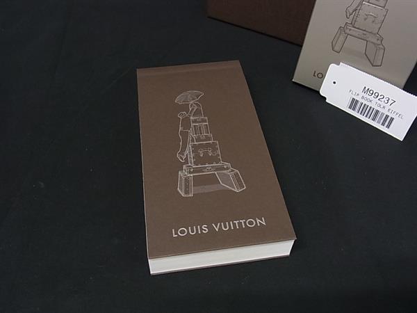 ■新品■未当て嵌める■ LOUIS VUITTON ルイヴィトン M99237 FLIP-BOOK TOUR EIFFE おぼえ書き帳 フリップ書き付け 赤銅色系 HA1583