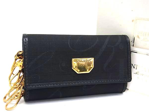 楽天市場】美品 ニナリッチ NINA RICCI レザー キーリング