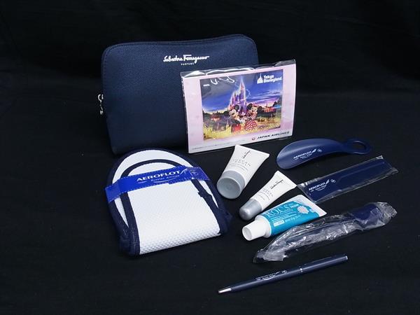 楽天市場】アエロフロート ビジネスクラス フェラガモ ポーチ