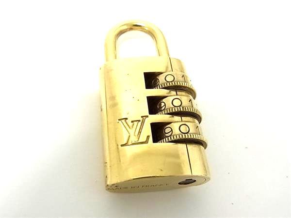 極美品　付属品付き　LOUIS VUITTON パドロック かぎ カギ　南京錠 c2021456.jpg