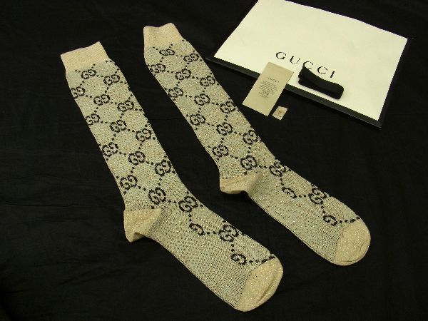 GUCCI GGロゴソックス ベージュ 楽天市場】グッチ GUCCI 靴下 ブラウン メンズ 471093 4g592