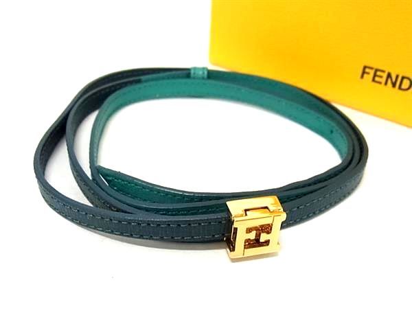 楽天市場】フェンディ FENDI チョーカー ブラックxゴールド