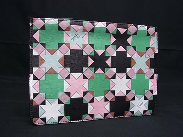 【美品】未使用エミリオプッチポーチ 楽天市場】【秋SALEクーポン】【中古】 エミリオ プッチ ポーチ