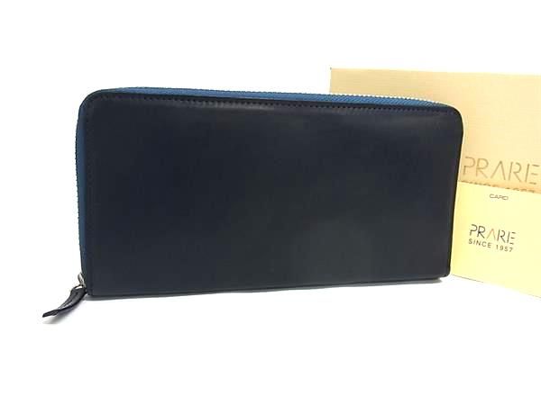 楽天市場】□新品同様□ PRARE プレリー レザー ラウンドファスナー 長