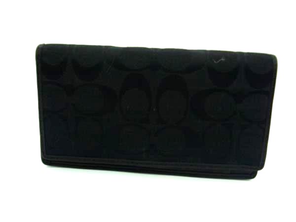 楽天市場】美品 コーチ COACH 財布 長財布 レガシー シグネチャー