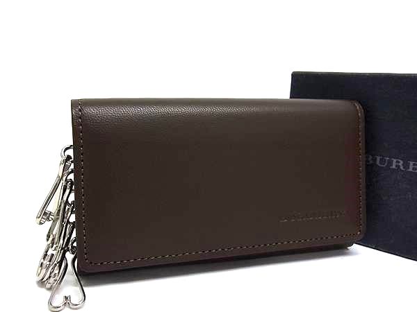 楽天市場】バーバリー BURBERRY キーケース レザー ブラウン系