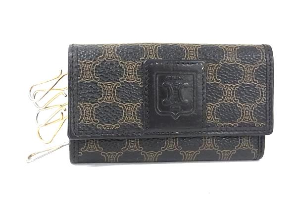 楽天市場】CELINE セリーヌ キーケース TRIOMPHE トリオンフ