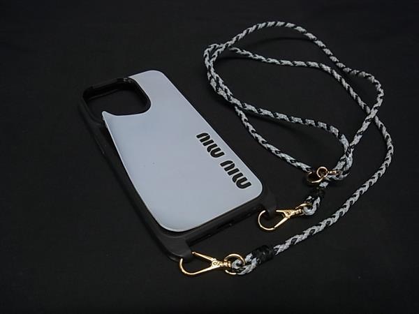 楽天市場】MIUMIU ミュウミュウ iPhone 15 Pro 専用ケース 5ZH181 2FPP 