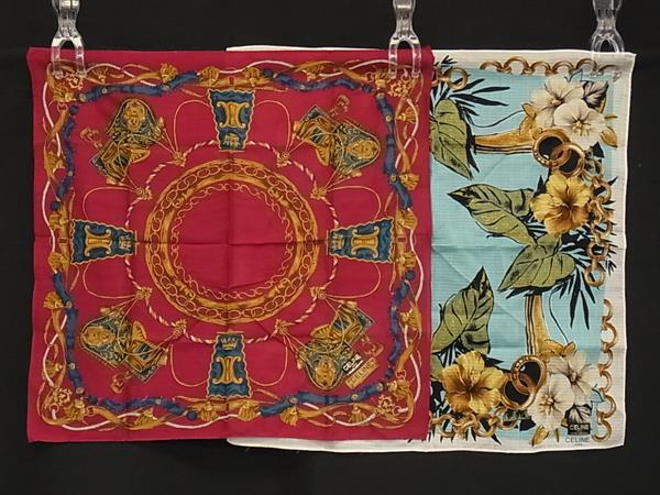 楽天市場】未使用品 セリーヌ CELINE タオルハンカチ・ポーチ