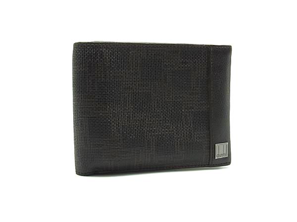 美品✨ ダンヒル D-EIGHT ディーエイト 2つ折財布 札入れ PVC 黒 11470823.jpg