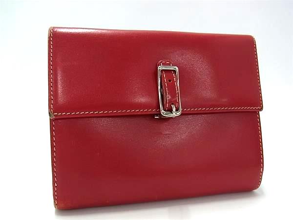 【新品未使用】COACHコーチ★二つ折り財布★Cチャーム★マイアミレッド★レザー 新品未使用】COACHコーチ☆二つ折り財布☆Cチャーム☆マイアミレッド