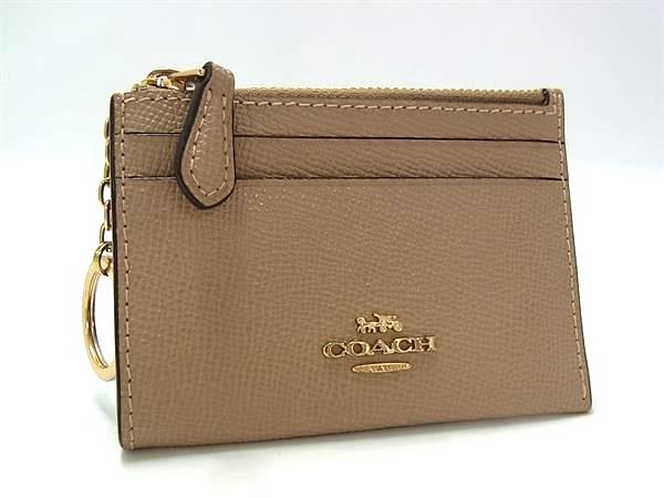 【新品未使用】COACHコーチ★財布★カードコインケース★パスケース★白ベージュ COACH コーチ パスケース CW883 IMXDM カードケース コイン