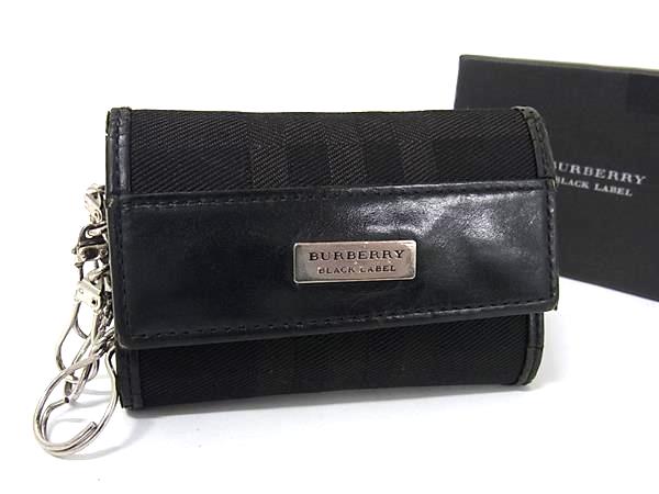 新品未使用　BURBERRY バーバリー　レザー　5連　鍵入れ　キーケース　黒 楽天市場】【新品未使用品】BURBERRY バーバリー キーケース 5連