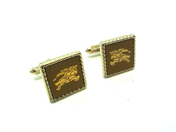 楽天市場】バーバリー カフスボタン BURBERRY カフリンク メンズ