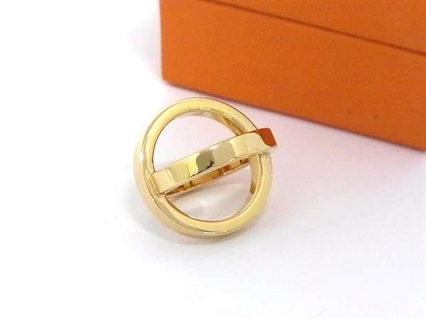 楽天市場】HERMES エルメス コスモス スカーフリング スカーフ留め