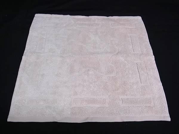 ■新品■未当て嵌める■ HERMES エルメス ダダ カレタオル 綿織物×人絹 木馬 子馬 もの言う花西洋手ぬぐい 御手々西洋手ぬぐい ベージュ系 FM6684