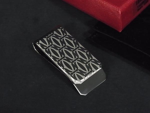 楽天市場】Cartier カルティエマネークリップ 紙幣クリップシルバー