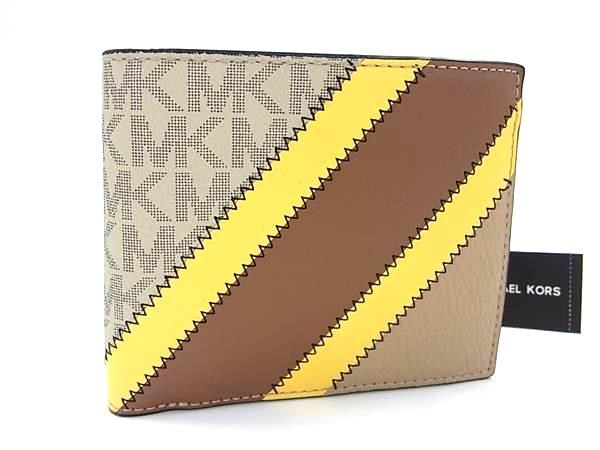 美品 MICHAEL KORS マイケルコース 財布 二つ折り マイケルコース MICHAEL KORS 財布 （ブラック） -アウトレット通販