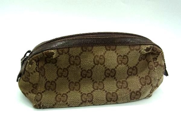 楽天市場】GUCCIグッチ ハンドル付き化粧ポーチ小物入れ コスメ
