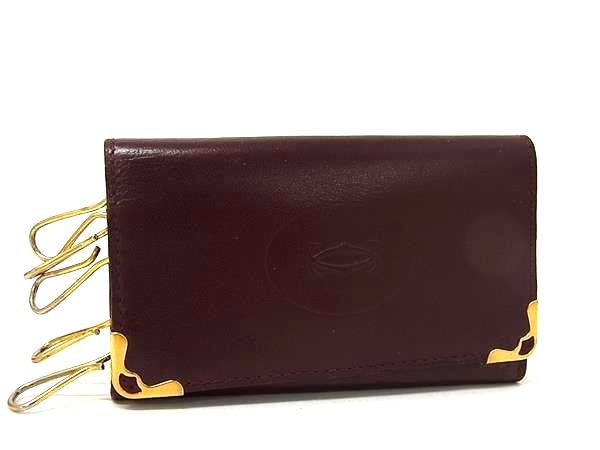 期間限定値下げ未使用 カルティエ 4連キーケース マストライン カーフ ボルドー 楽天市場】カルティエ 4連キーケース マストライン カーフ ボルドー