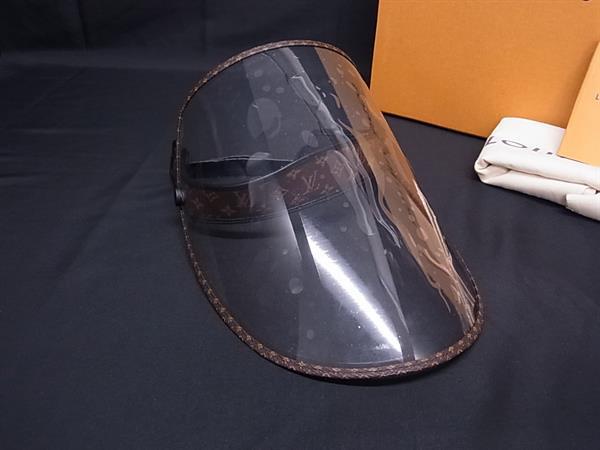 ■新品負けず劣らず■ LOUIS VUITTON ルイヴィトン M76727 モノグラム ビジェール LV遮蔽物 人間の顔遮蔽物 赤銅色系×せつ然たる系 FR8933