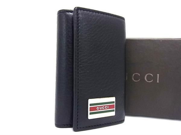 新品未使用　グッチ　キーケース　黒　グッチシマレザー 楽天市場】【新品未使用品】GUCCI グッチ グッチシマ レザー