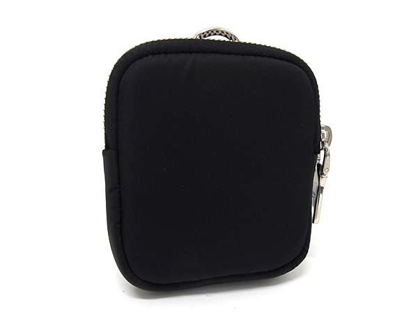 ■新品負けず劣らず■ PRADA プラダ テスートナイロン ミニ合切袋 マルチ合切袋 マルチ容れもの 小入れもの 黒いこと系 BP9828
