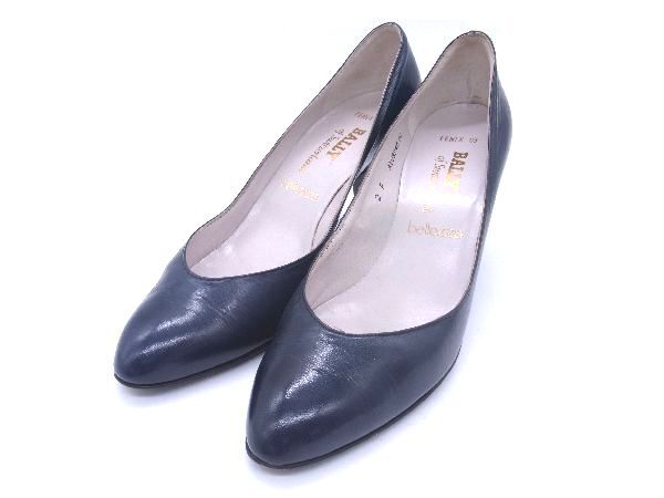 楽天市場】BALLY バリー レザー ヒール パンプス 3 (約23.0cm 