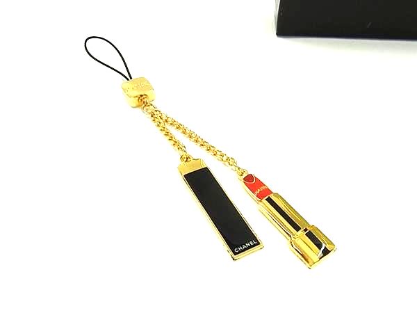 楽天市場】シャネル【CHANEL】非売品 携帯ストラップ リップチャーム